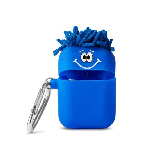 MopToppers. Silicone Earbud Case With Carabiner.
