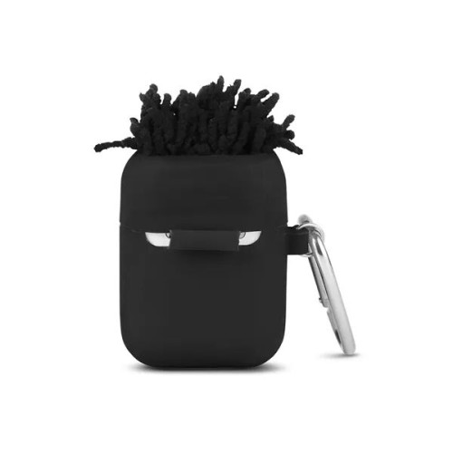 MopToppers. Silicone Earbud Case With Carabiner.