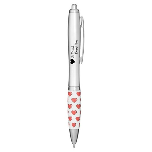 Valentine & Heart Health Recycled ABS Ballpoint Pen.