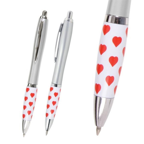 Valentine & Heart Health Recycled ABS Ballpoint Pen.