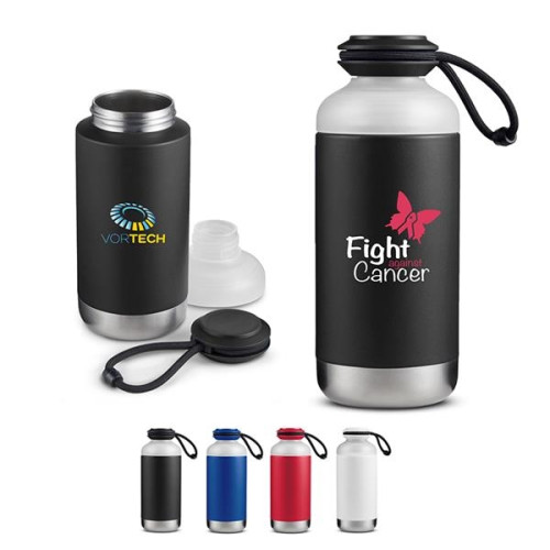 16.9 oz Contour Vacuum Bottle With Duo Lid