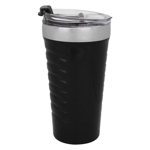 16 OZ. RIPPLE EFFECT STAINLESS STEEL TUMBLER
