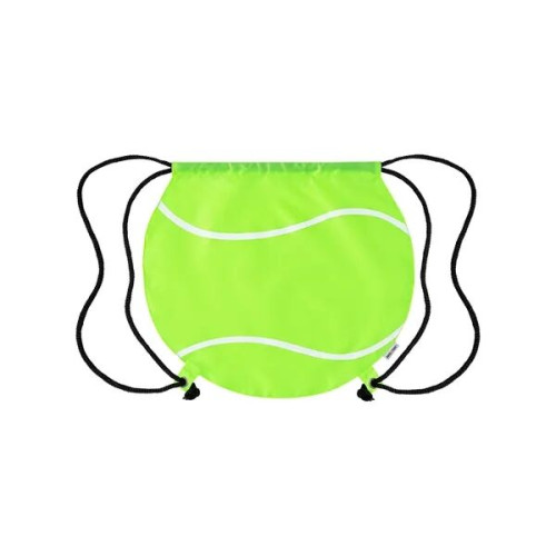 Game Time! Tennis Ball Drawstring Bag.