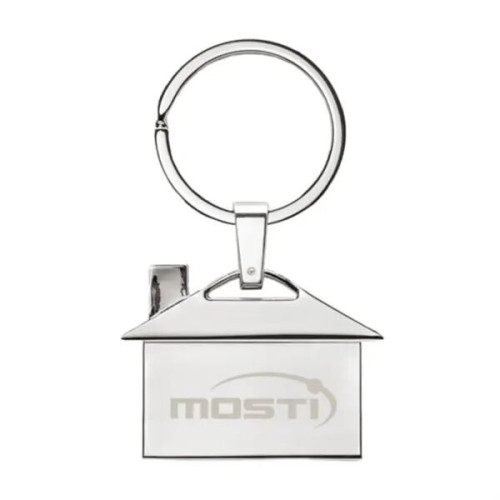 House Shape Key Ring