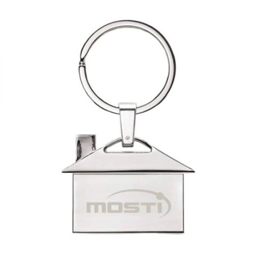 House Shape Key Ring