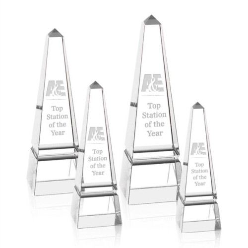 Groove Obelisk Award - Clear