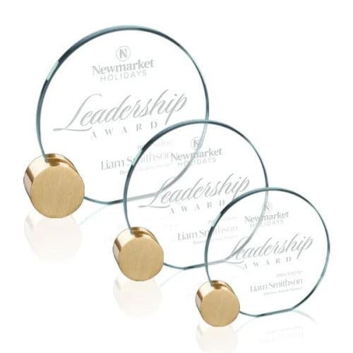 Verdunn Award - Jade/Gold Circle
