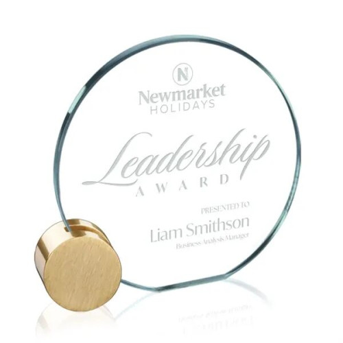 Verdunn Award - Jade/Gold Circle