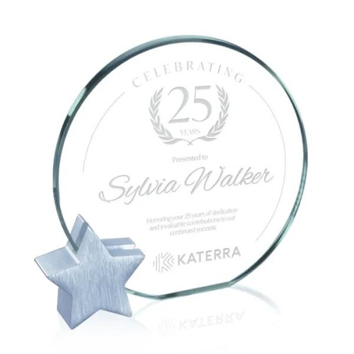 Verdunn Award - Jade/Silver Star