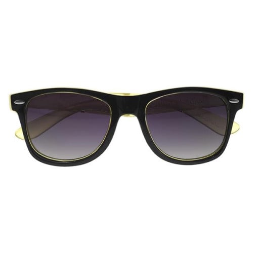 Two-Tone Translucent Malibu Sunglasses
