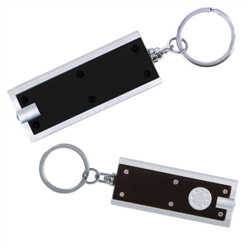 Deco LED Flashlight With Keychain.