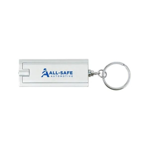 Deco LED Flashlight With Keychain.