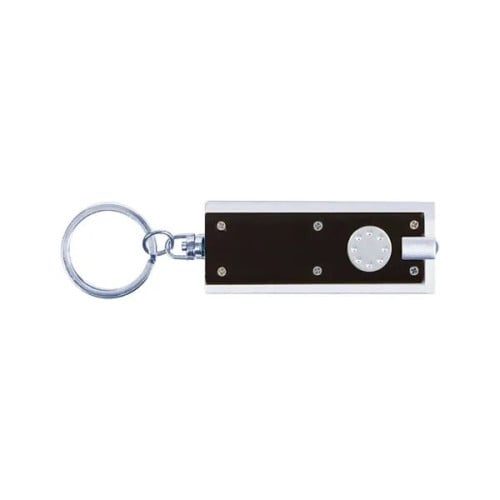 Deco LED Flashlight With Keychain.