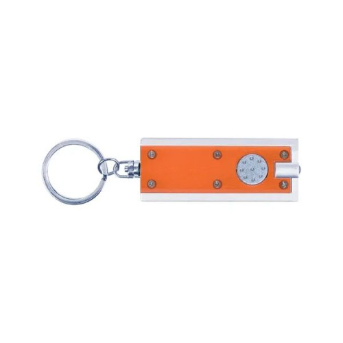 Deco LED Flashlight With Keychain.