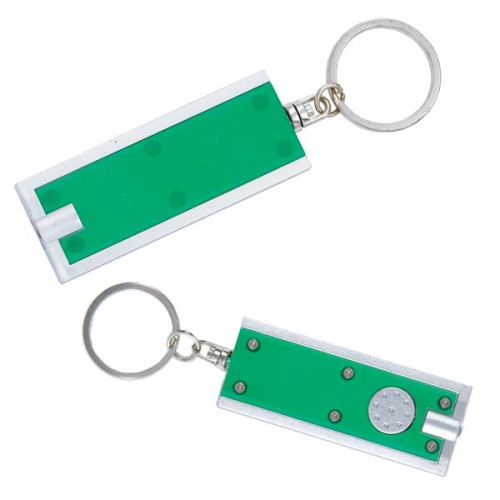 Deco LED Flashlight With Keychain.