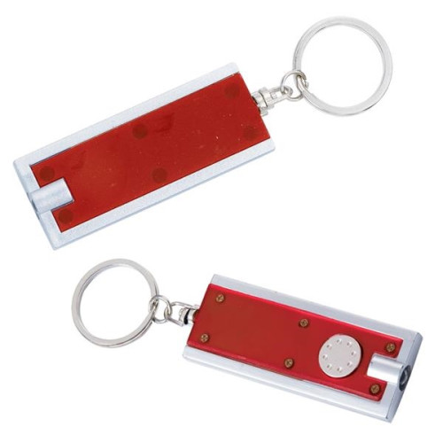 Deco LED Flashlight With Keychain.