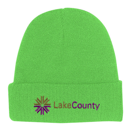 KNIT BEANIE WITH CUFF