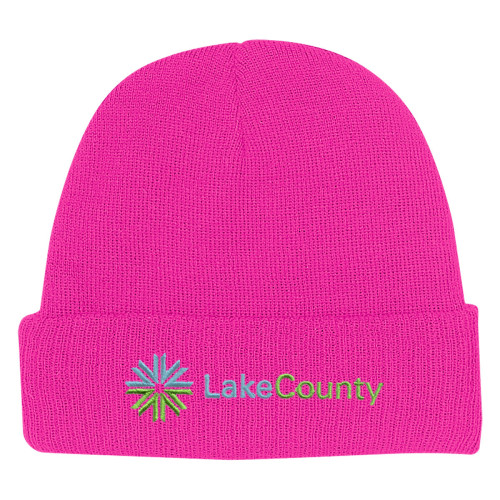 KNIT BEANIE WITH CUFF