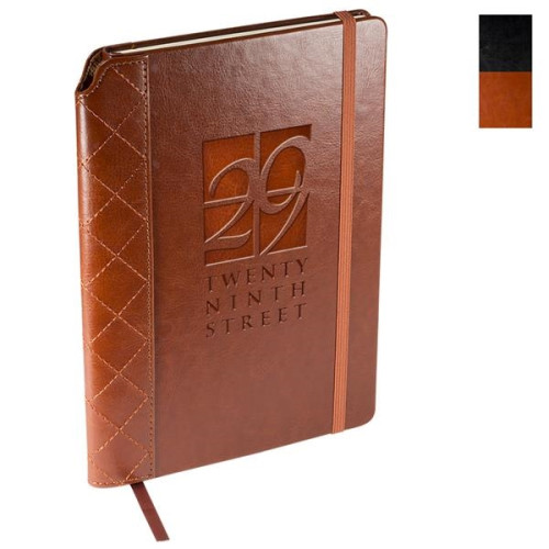 Venezia Quilted Journal with Pen Slot