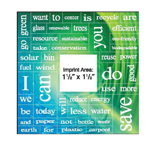 49 Words Message Magnet w/ Square