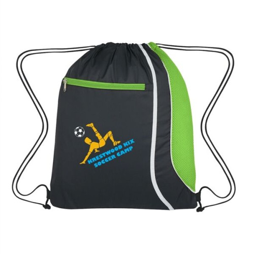 Mesh Accent Drawstring Sports Pack