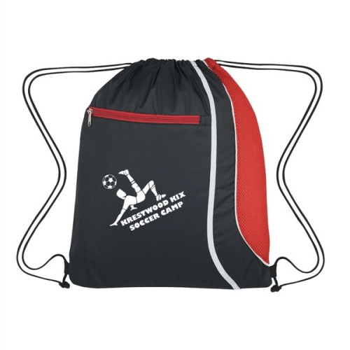 Mesh Accent Drawstring Sports Pack