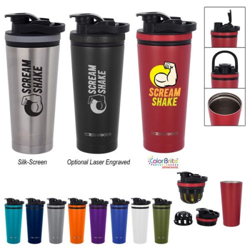 26 Oz. Stainless Steel Shaker Bottle