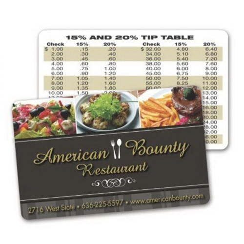 Paper Wallet / Loyalty Card - .030