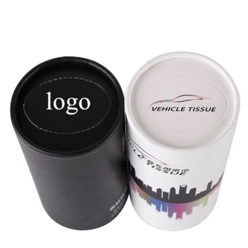 Car Holder With Disposable Tissue Paper 