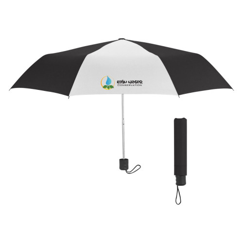 42" Arc Budget Recycled Telescopic Umbrella