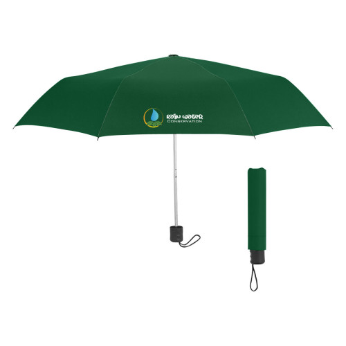 42" Arc Budget Recycled Telescopic Umbrella