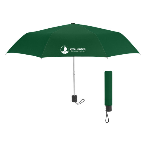 42" Arc Budget Recycled Telescopic Umbrella