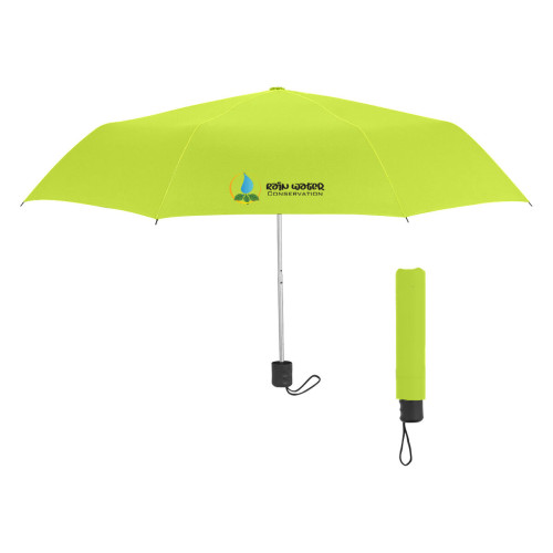 42" Arc Budget Recycled Telescopic Umbrella