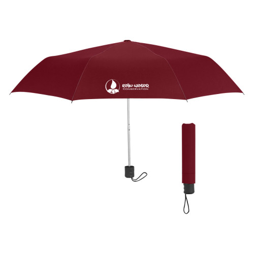 42" Arc Budget Recycled Telescopic Umbrella