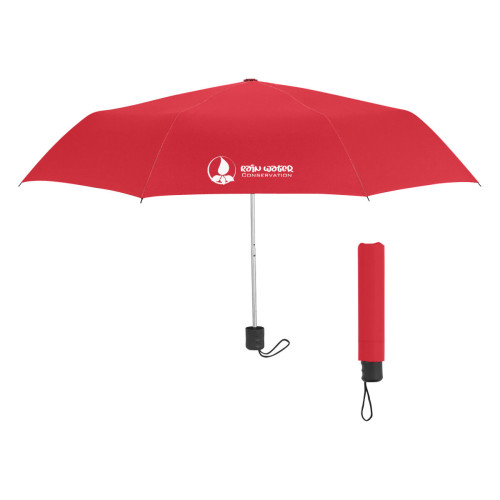 42" Arc Budget Recycled Telescopic Umbrella