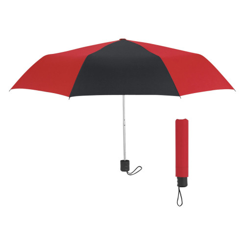 42" Arc Budget Recycled Telescopic Umbrella
