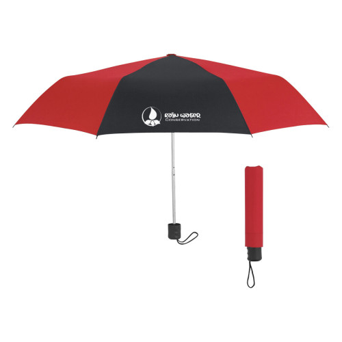 42" Arc Budget Recycled Telescopic Umbrella