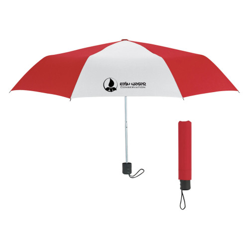 42" Arc Budget Recycled Telescopic Umbrella