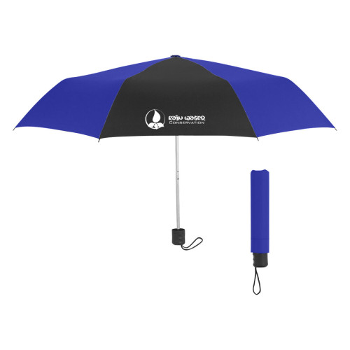 42" Arc Budget Recycled Telescopic Umbrella