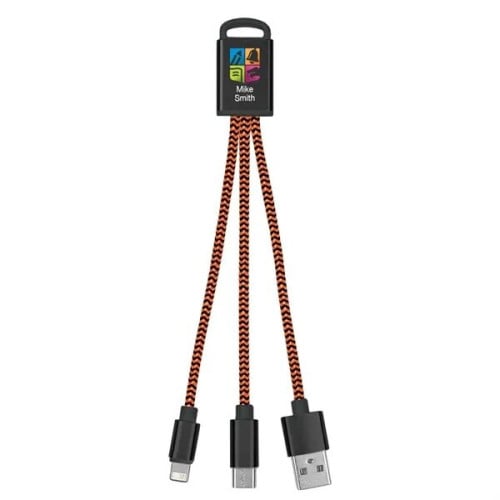 3-In-1 Braided Charging Buddy