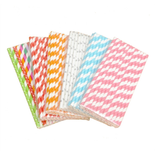 Pack of 25 Paper Straws